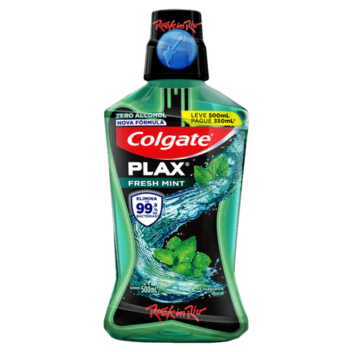 Enxaguante-Bucal-Fresh-Mint-Rock-in-Rio-Colgate-Plax-Frasco-Leve-500ml-Pague-350ml Enxaguante-Bucal-Fresh-Mint-Rock-in-Rio-Colgate-Plax-Frasco-Leve-500ml-Pague-350ml