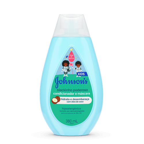 Condicionador-e-Mascara-Johnson-s-Kids-Blackinho-Poderoso-Frasco-380ml Condicionador-e-Mascara-Johnson-s-Kids-Blackinho-Poderoso-Frasco-380ml