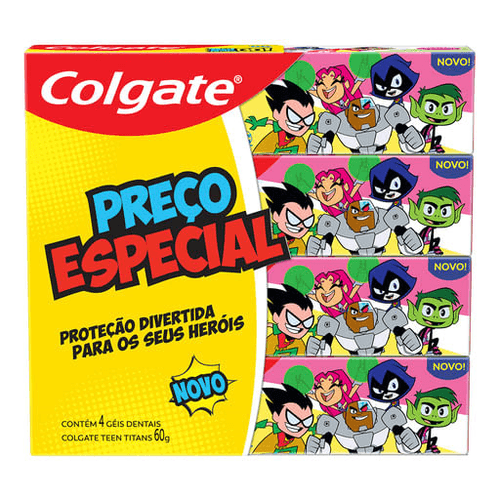 gel-dental-infantil-teen-titans-colgate-caixa-4-unidades-60g-cada-preco-especial gel-dental-infantil-teen-titans-colgate-caixa-4-unidades-60g-cada-preco-especial