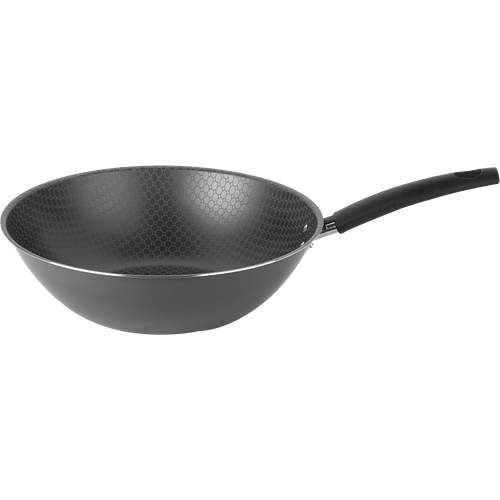 Frigideira-Wok-Multiteflon-Oriental-Preta-24cm