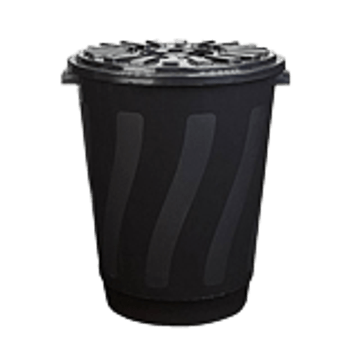 Cesto-Fechado-com-Tampa-Azul-30l-Plasticos-Santana Cesto-Fechado-com-Tampa-Azul-30l-Plasticos-Santana