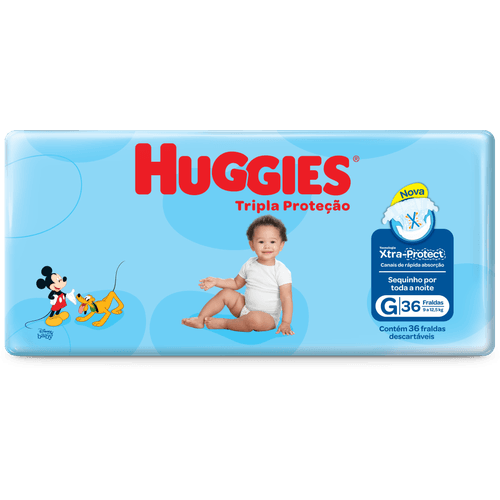 Fralda-Descartavel-Infantil-Huggies-Tripla-Protecao-G-9-a-125kg-Pacote-36-Unidades