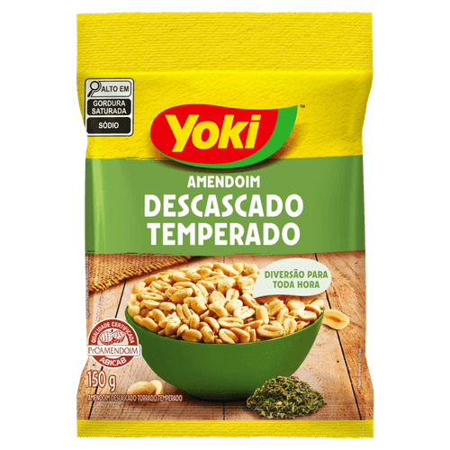 Amendoim-Torrado-Temperado-sem-Casca-Yoki-Pacote-150g