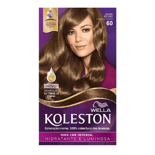 Kit-Coloracao-Creme-60-Louro-Escuro-Wella-Koleston Kit-Coloracao-Creme-60-Louro-Escuro-Wella-Koleston