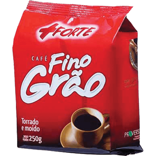 Cafe-Torrado-e-Moido---Forte-Fino-Grao-Pacote-250g Cafe-Torrado-e-Moido---Forte-Fino-Grao-Pacote-250g