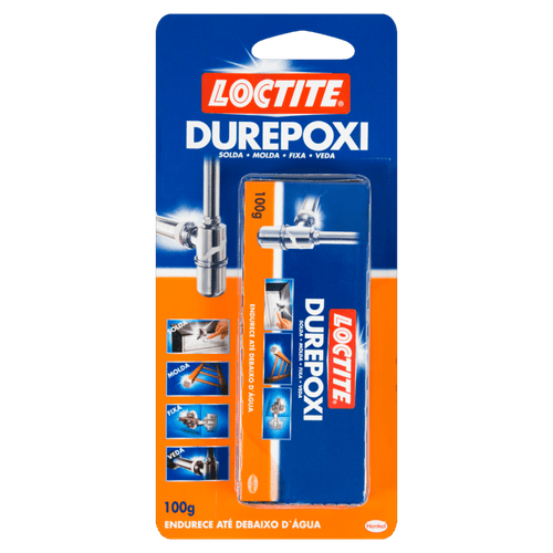 Massa-Epoxi-Loctite-Durepoxi-Blister-100g Massa-Epoxi-Loctite-Durepoxi-Blister-100g