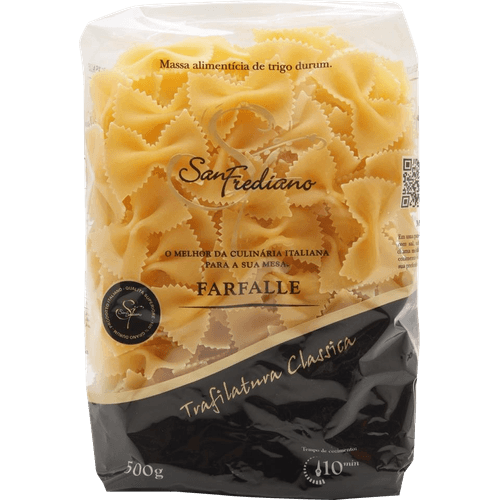 Macarrao-de-Semola-de-Trigo-Grano-Duro-Farfalle-San-Frediano-Pacote-500g