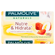 Sabonete-em-Barra-Nutre---Hidrata-Oleo-de-Amendoas---Lanolina-Palmolive-Naturals-Envoltorio-85g