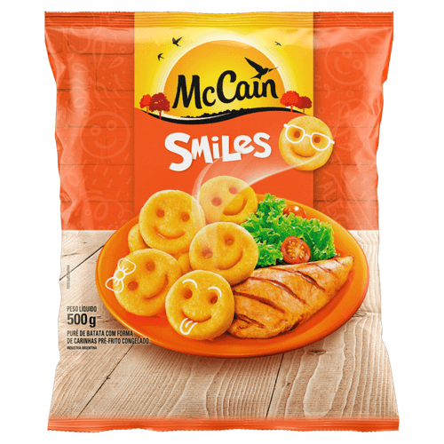 Pure-de-Batata-Pre-Frita-Smiles-Congelada-McCain-Pacote-500g Pure-de-Batata-Pre-Frita-Smiles-Congelada-McCain-Pacote-500g