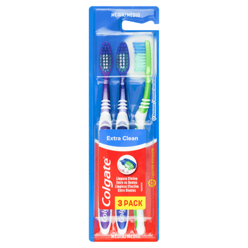 Escova-Dental-Media-Colgate-Extra-Clean-Cabeca-Normal-3-Unidades