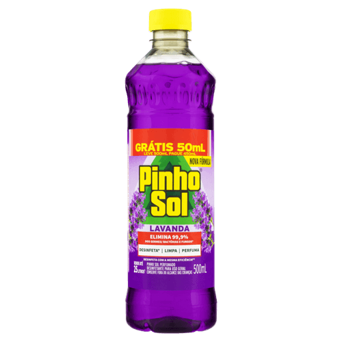Desinfetante-Pinho-Sol-Citrus-de-Lavanda-Leve-500ml-Pague-450ml Desinfetante-Pinho-Sol-Citrus-de-Lavanda-Leve-500ml-Pague-450ml