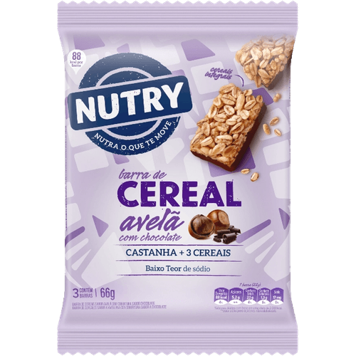 Barra-de-Cereal-de-Avela-com-Cobertura-de-Chocolate-Nutry-Pacote-66g-3-Unidades