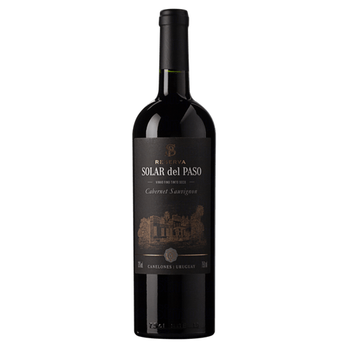 Vinho-Uruguaio-Tinto-Seco-Reserva-Solar-del-Paso-Cabernet-Sauvignon-Canelones-Garrafa-750ml-Safra-2016