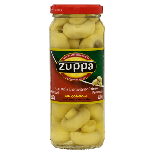 Cogumelo-Champignon-em-Conserva-Inteiro-Zuppa-Vidro-Peso-Liquido-320g-Peso-Drenado-200g