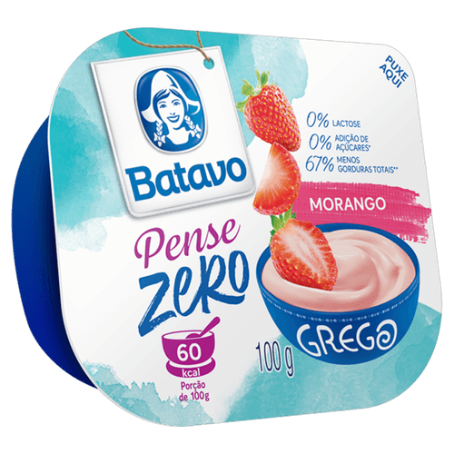 Iogurte-Parcialmente-Desnatado-Grego-Morango-Zero-Lactose-Batavo-Pense-Zero-Pote-100g Iogurte-Parcialmente-Desnatado-Grego-Morango-Zero-Lactose-Batavo-Pense-Zero-Pote-100g
