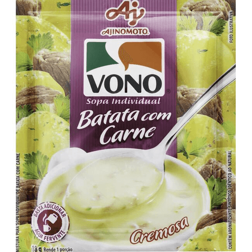Sopa-Individual-Cremosa-Batata-com-Carne-Vono-Pacote-18g Sopa-Individual-Cremosa-Batata-com-Carne-Vono-Pacote-18g