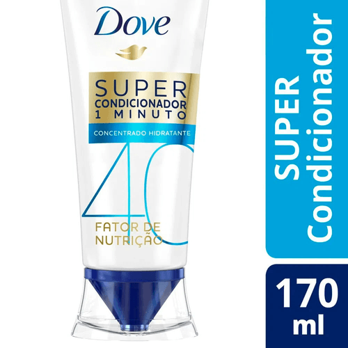 Super-Condicionador-Concentrado-Fator-de-Nutricao-80-Dove-1-Minuto-Regenerador-Bisnaga-170ml Super-Condicionador-Concentrado-Fator-de-Nutricao-80-Dove-1-Minuto-Regenerador-Bisnaga-170ml