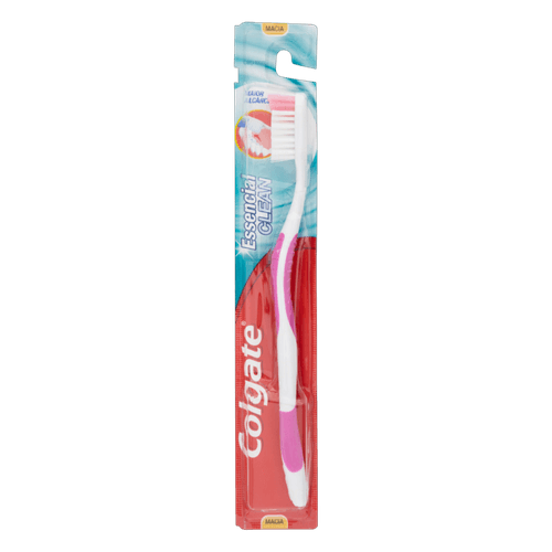 Escova-Dental-Colgate-Essencial-Clean-Unidade Escova-Dental-Colgate-Essencial-Clean-Unidade