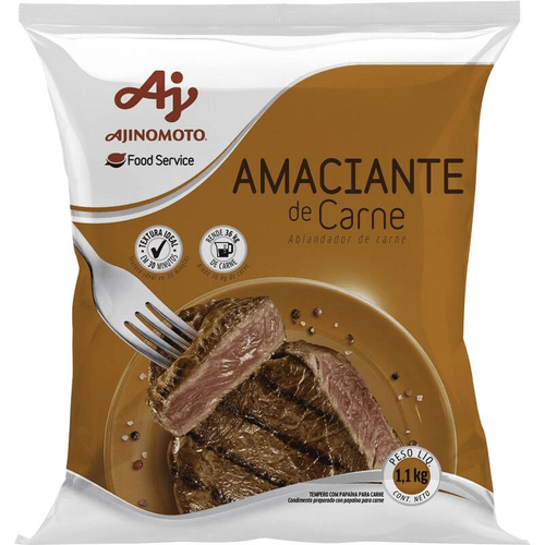 Tempero-Amaciante-de-Carne-Po-com-Papaina-Food-Service-Ajinomoto-Pacote-11kg Tempero-Amaciante-de-Carne-Po-com-Papaina-Food-Service-Ajinomoto-Pacote-11kg