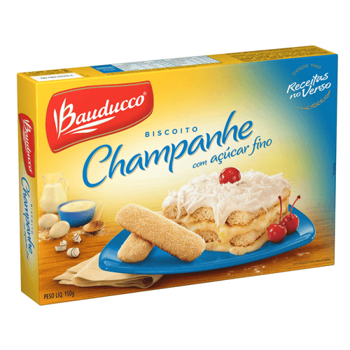 Biscoito-Champanhe-Com-Acucar-Fino-Bauducco-Caixa-150g Biscoito-Champanhe-Com-Acucar-Fino-Bauducco-Caixa-150g