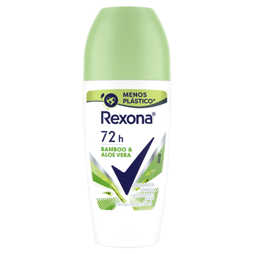 Antitranspirante-Roll-On-Bamboo---Aloe-Vera-72h-Rexona-50ml Antitranspirante-Roll-On-Bamboo---Aloe-Vera-72h-Rexona-50ml