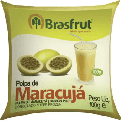 POLPA FRUTA BRASFRUT 100G CONG MARACUJA