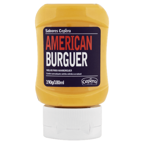 Molho-para-Hamburguer-American-Burger-Sabores-Cepera-Squeeze-190g Molho-para-Hamburguer-American-Burger-Sabores-Cepera-Squeeze-190g