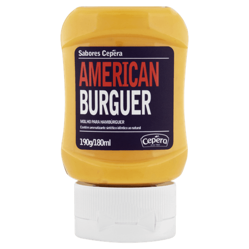 Molho-para-Hamburguer-American-Burger-Sabores-Cepera-Squeeze-190g