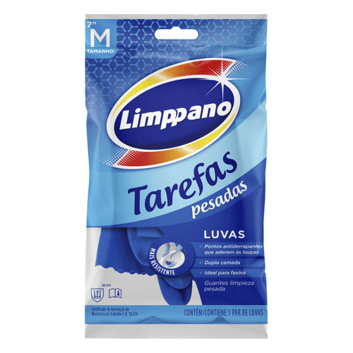 Luva-para-Tarefas-Pesadas-Azul-Limppano-M Luva-para-Tarefas-Pesadas-Azul-Limppano-M