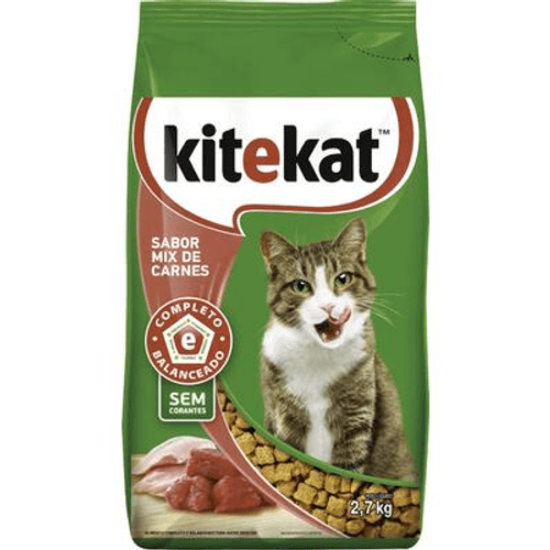 Alimento-Completo-e-Balanceado-para-Gatos-Adultos-Mix-de-Carnes-Kitekat-Pacote-27kg