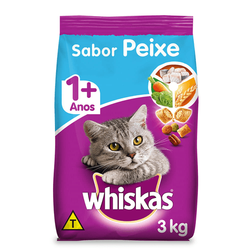 -Racao-Whiskas-Gato-Sabor-Peixe-3-kg- -Racao-Whiskas-Gato-Sabor-Peixe-3-kg-