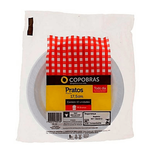 Prato-Descartavel-Copobras-Raso-175-cm-10-Unidades Prato-Descartavel-Copobras-Raso-175-cm-10-Unidades