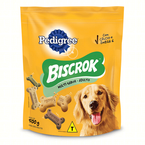 Petisco-para-Caes-Adultos-Leite-Cenoura-Figado-e-Espinafre-Pedigree-Biscrok-Multi-Pouch-500g Petisco-para-Caes-Adultos-Leite-Cenoura-Figado-e-Espinafre-Pedigree-Biscrok-Multi-Pouch-500g