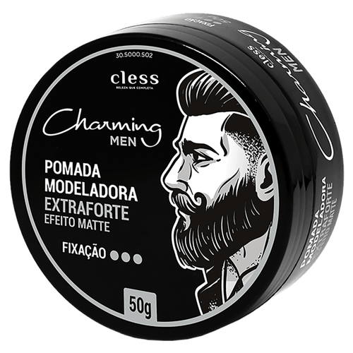 Pomada-Modeladora-Extraforte-Efeito-Matte-Charming-Men-Pote-50g