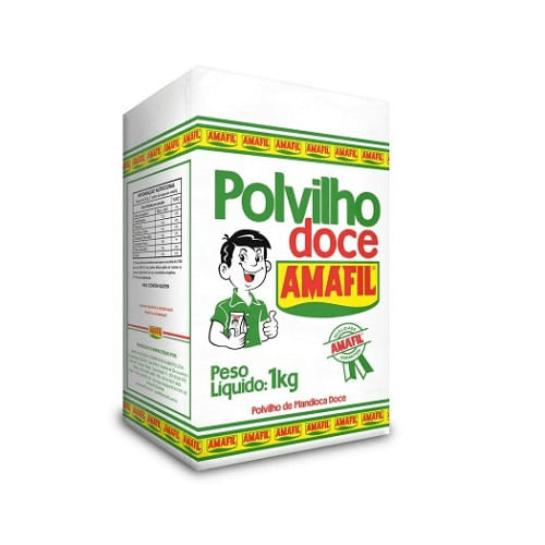 Polvilho-De-Mandioca-Doce-Amafil-1kg Polvilho-De-Mandioca-Doce-Amafil-1kg