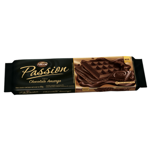 Biscoito-Wafer-Chocolate-com-Recheio-Chocolate-Amargo-Arcor-Passion-Pacote-80g