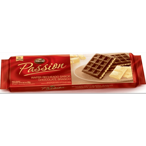 Biscoito-Passion-Wafer-Recheado-de-Chocolate-Branco-Arcor-80g Biscoito-Passion-Wafer-Recheado-de-Chocolate-Branco-Arcor-80g