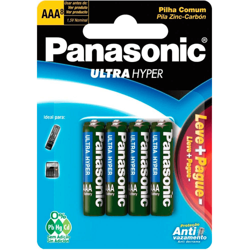 Pilha-Panasonic-Palito-Aaa-C-8-Leve-pague- Pilha-Panasonic-Palito-Aaa-C-8-Leve-pague-