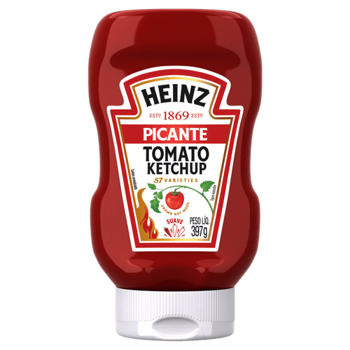 Ketchup-Picante-Heinz-Squeeze-397g