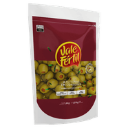 Azeitona-Verde-em-Conserva-com-Recheio-de-Pimentao-Vale-Fertil-Sache-Peso-Liquido-16kg-Peso-Drenado-101kg-Embalagem-Economica-Tamanho-Familia