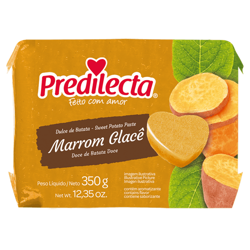 Marrom-Glace-Doce-de-Batata-Doce-Predilecta-Pacote-350g Marrom-Glace-Doce-de-Batata-Doce-Predilecta-Pacote-350g