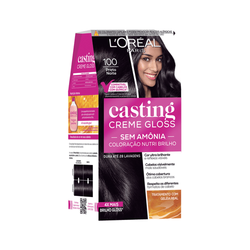 Coloracao-Casting-Creme-Gloss-100-Preto-Noite Coloracao-Casting-Creme-Gloss-100-Preto-Noite