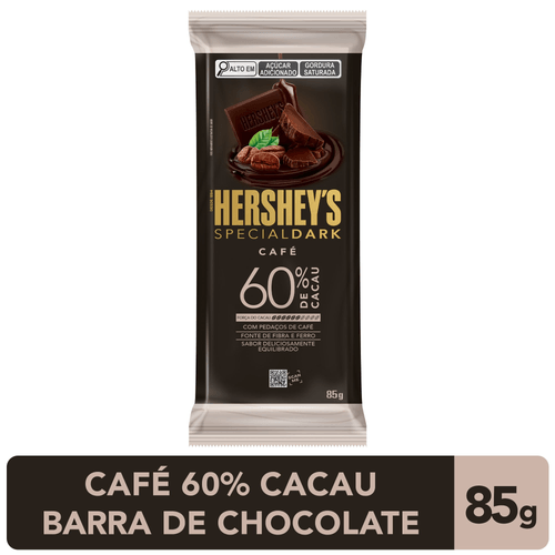 Chocolate-Amargo-60--Cacau-com-Pedacos-de-Cafe-e-Crocante-de-Chocolate-Hershey-s-Special-Dark-Pacote-85g Chocolate-Amargo-60--Cacau-com-Pedacos-de-Cafe-e-Crocante-de-Chocolate-Hershey-s-Special-Dark-Pacote-85g