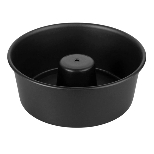 Forma-De-Bolo-Multiflon-Antiaderente-Redonda-Com-Cone-Preta-20Cm