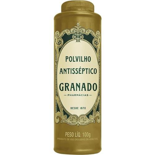 Polvilho-Antisseptico-Granado-Frasco-100g Polvilho-Antisseptico-Granado-Frasco-100g
