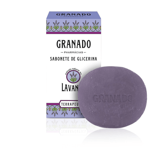 Sabonete-em-Barra-de-Glicerina-Extrato-Natural-de-Lavanda-Granado-Terrapeutics-Caixa-90g Sabonete-em-Barra-de-Glicerina-Extrato-Natural-de-Lavanda-Granado-Terrapeutics-Caixa-90g