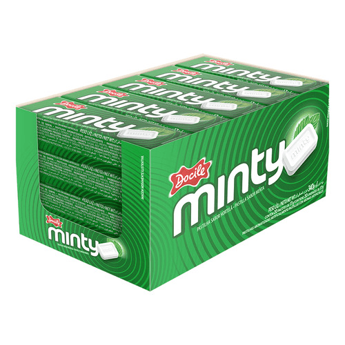 PASTILHA-DOCILE-MINTY-340G-DY-C20-HORTELA PASTILHA-DOCILE-MINTY-340G-DY-C20-HORTELA