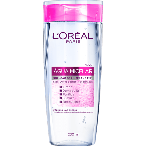 Agua-Micelar-Solucao-De-Limpeza-Loreal-Paris-Frasco-200ml