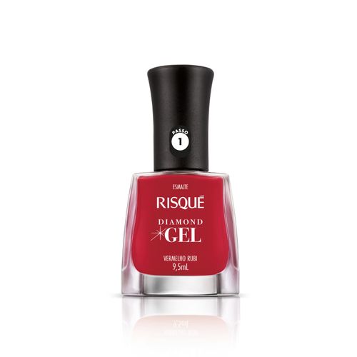 Esmalte-Risque-Diamond-Gel-Vermelho-Rubi-Cremoso-95ml
