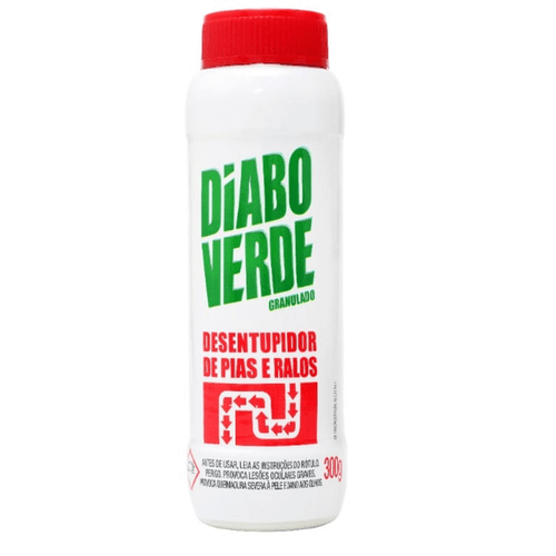 Desincrustante-Alcalino-Granulado-Diabo-Verde-Frasco-300g Desincrustante-Alcalino-Granulado-Diabo-Verde-Frasco-300g